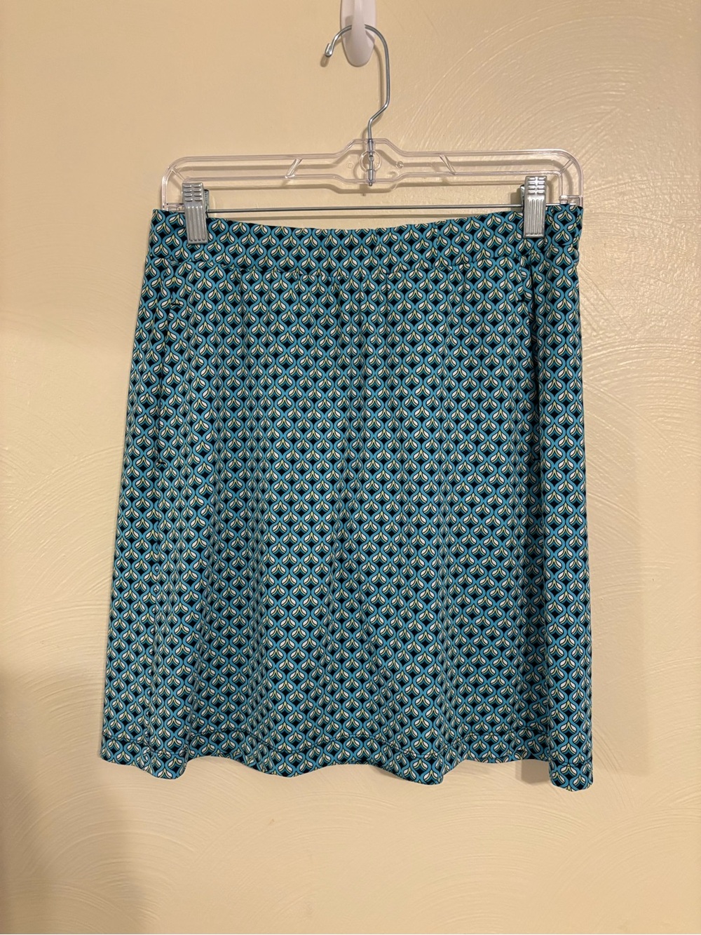 Tail White Label Skort M Blue Geometric Print Golf Tennis